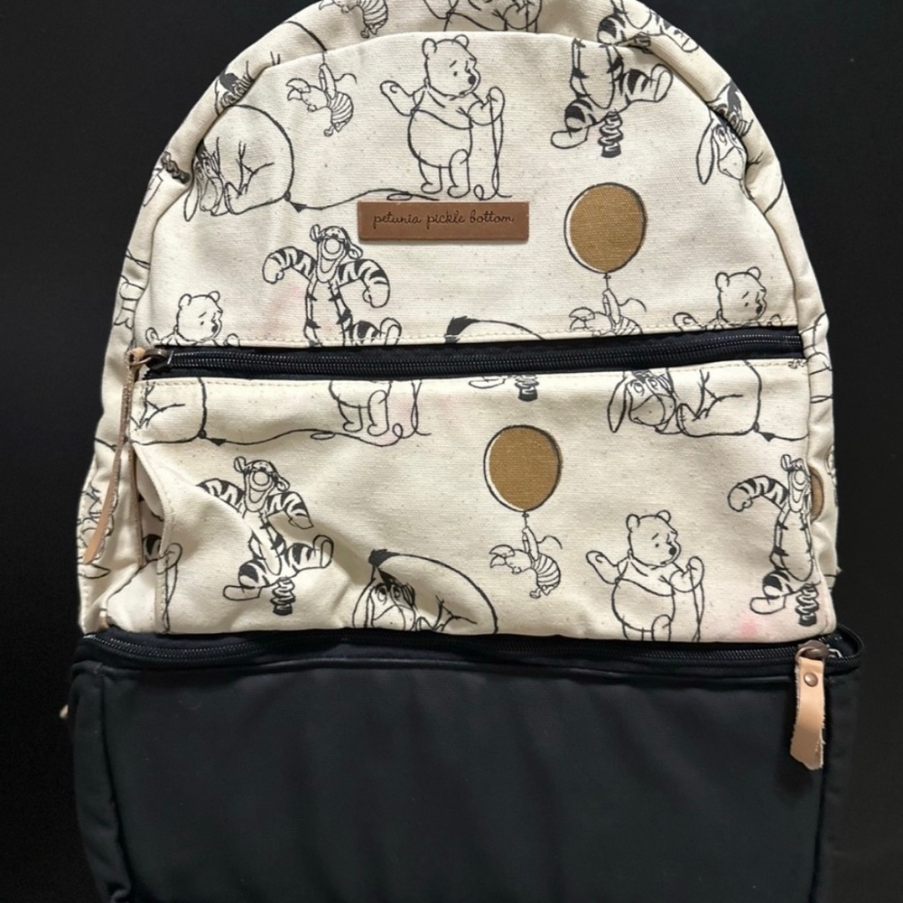 Petunia Pickle Bottom Axis Diaper Bag Backpack Winnie the Pooh